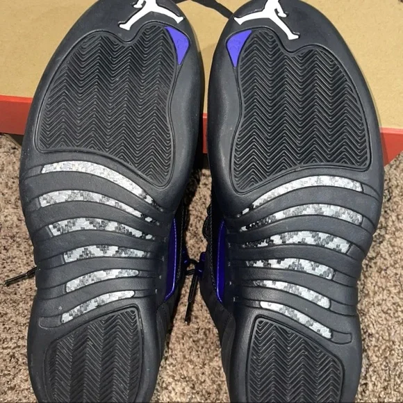 Jordan 12 Retro Black dark concord